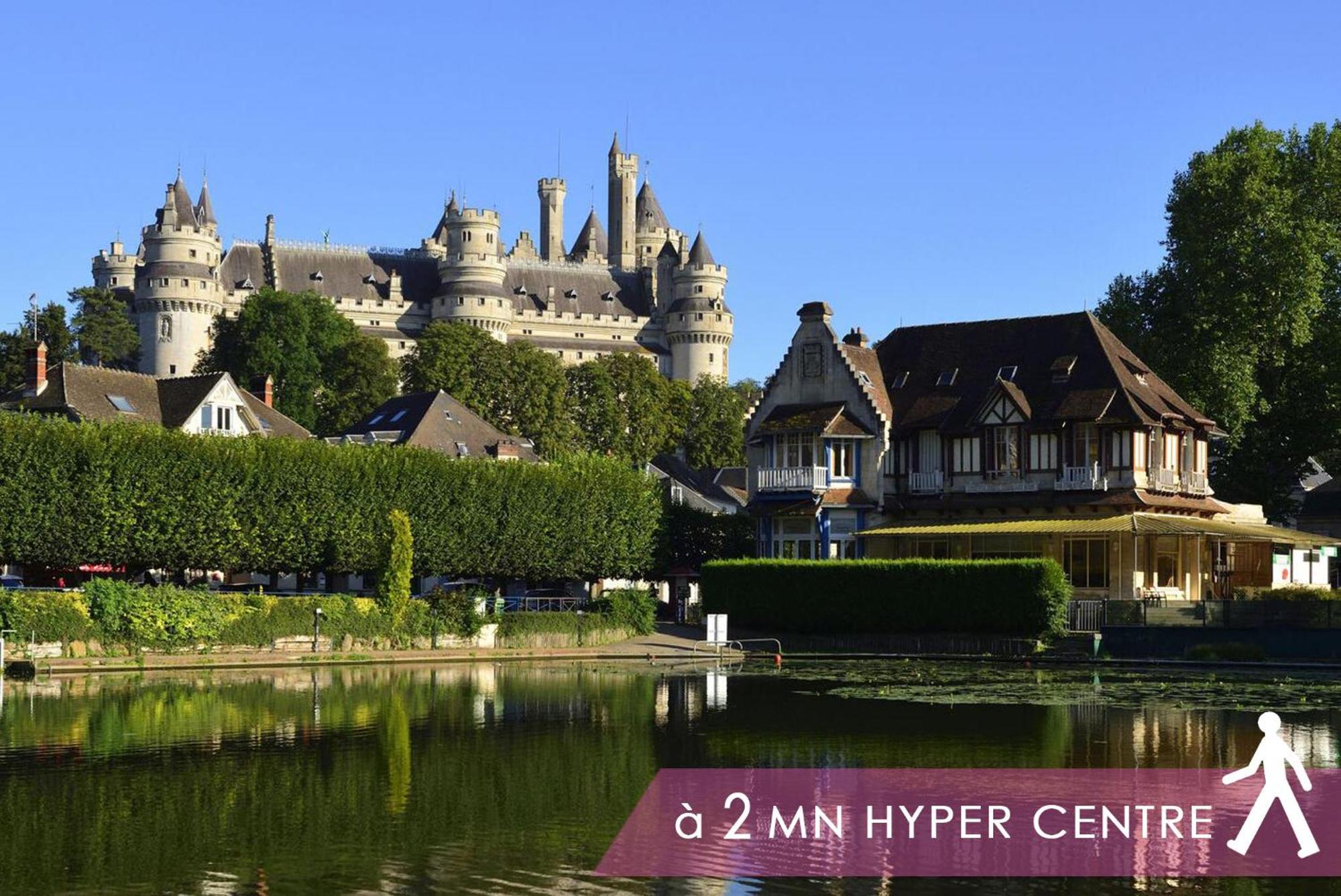 Le Cocon Des Remparts-Romantique A Pierrefonds Zewnętrze zdjęcie